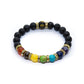 7 Chakra Bracelet With Meaning Cardfor Men Women Natural Crystal