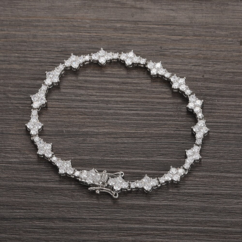 3.0 CUBIC TENNIS BRACELET AA CZ by TRENDY
