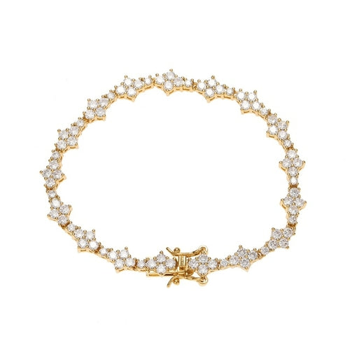 3.0 CUBIC TENNIS BRACELET AA CZ by TRENDY
