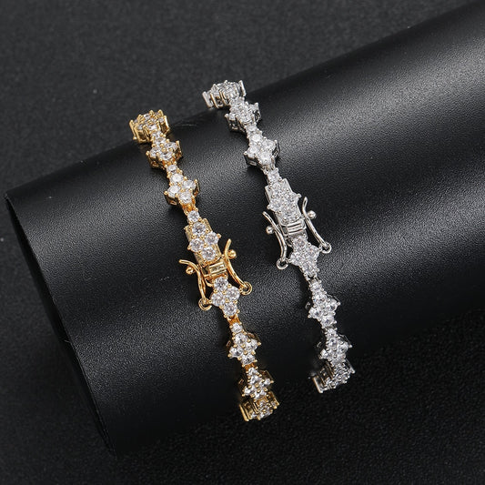 3.0 CUBIC TENNIS BRACELET AA CZ by TRENDY