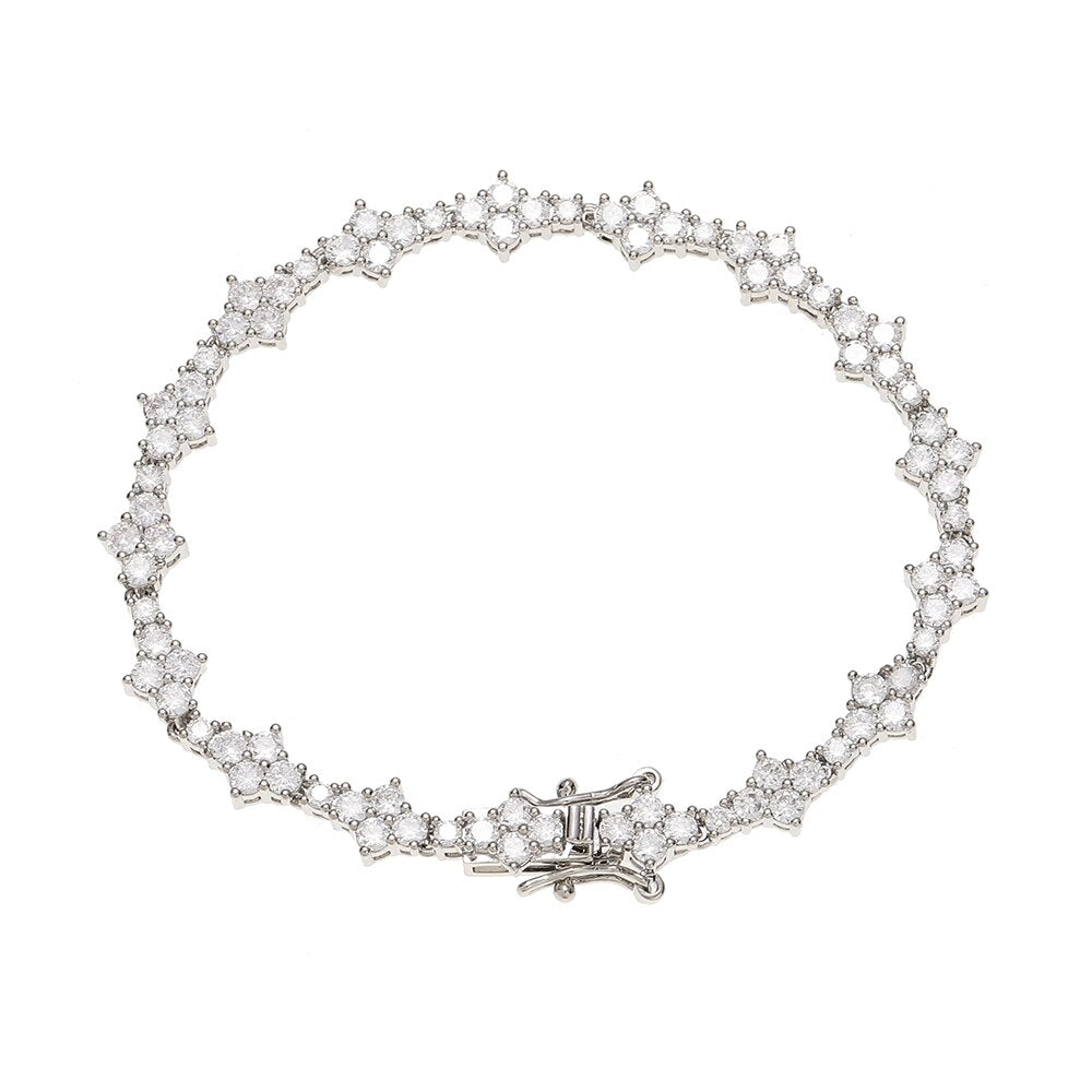 3.0 CUBIC TENNIS BRACELET AA CZ by TRENDY