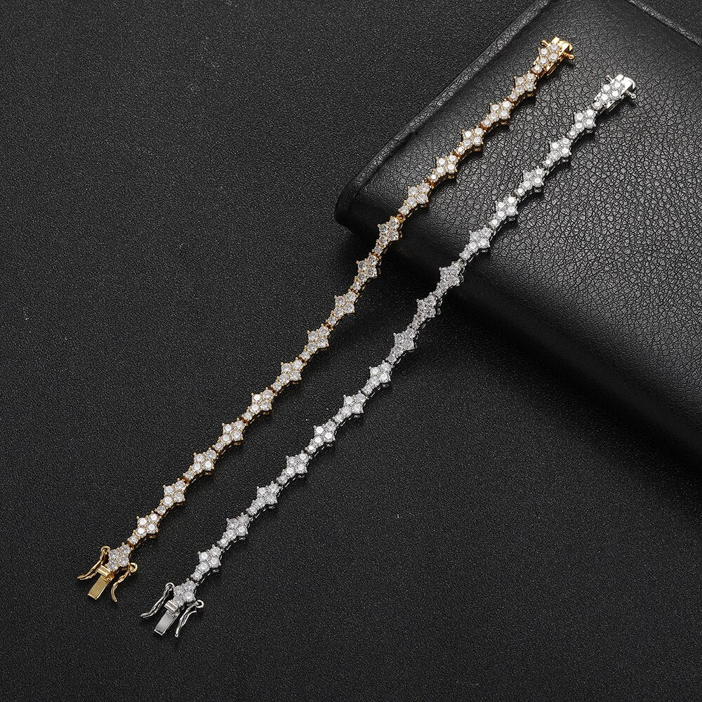3.0 CUBIC TENNIS BRACELET AA CZ by TRENDY