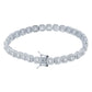 6MM PAVED TENNIS BRACELET AAA CZ 925 SILVER the ICECUBE