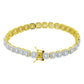 6MM PAVED TENNIS BRACELET AAA CZ 925 SILVER the ICECUBE
