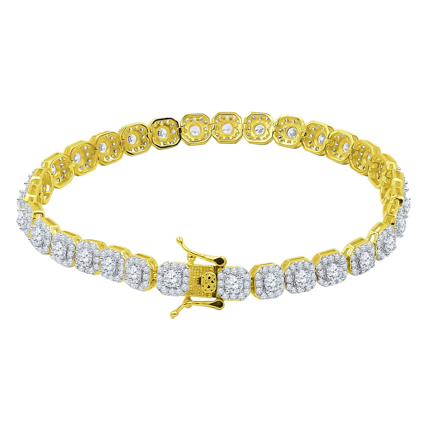 6MM PAVED TENNIS BRACELET AAA CZ 925 SILVER the ICECUBE