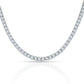 3MM TENNIS CHAIN AAA CZ  925 SILVER by SPARKLE