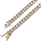 4MM TENNIS CHAIN AAA CZ 925 SILVER by SPARKLE