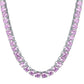 3MM TENNIS CHAIN AAA CZ 925 SILVER by SPARKLE