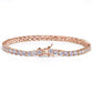 4MM TENNIS BRACELET AAA CZ by ROCK