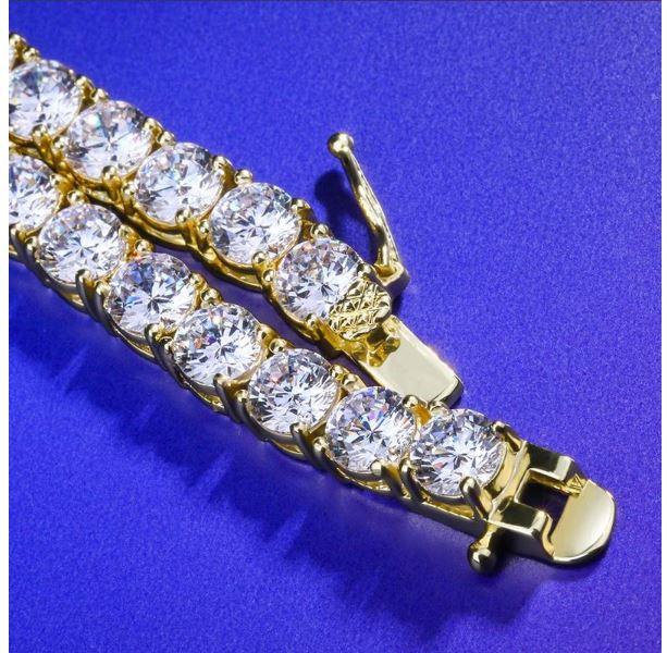 4MM TENNIS CHAIN AAA CZ by ROCK