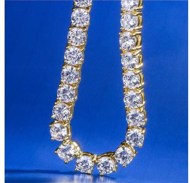 4MM TENNIS CHAIN AAA CZ by ROCK