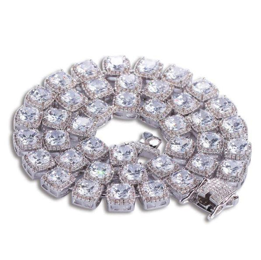 5MM SQUARE TENNIS CHAIN AAA CZ the ICECUBE