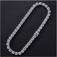 6MM SQUARE TENNIS CHAIN .. SHOWY