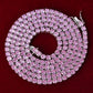 4MM/5MM TENNIS CHAIN AA CZ by AOKAISHEN