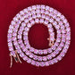 4MM/5MM TENNIS CHAIN AA CZ by AOKAISHEN