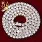 3/4/5/6MM TENNIS CHAIN AA CZ by AOKAISHEN