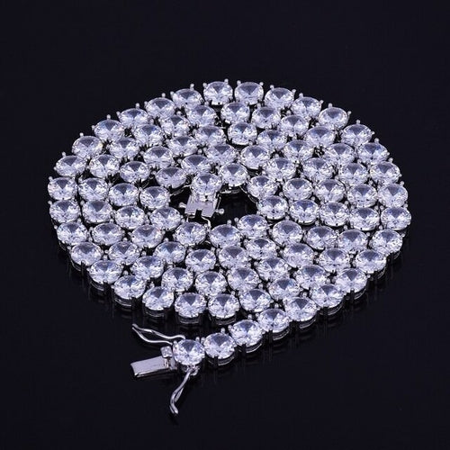 3/4/5/6MM TENNIS CHAIN AA CZ by AOKAISHEN