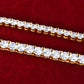 3/4/5/6MM TENNIS CHAIN AA CZ by AOKAISHEN