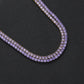 4MM TENNIS CHAIN Light Purple COPPER