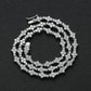 3.0 CUBIC TENNIS CHAIN BRASS by TRENDY