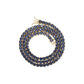 4MM TENNIS CHAIN Dark Blue by SWAYED