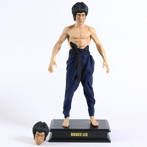 Bruce Lee Jeet Kune Do 1/6 Collectible Figure Model Toy Three-headed
