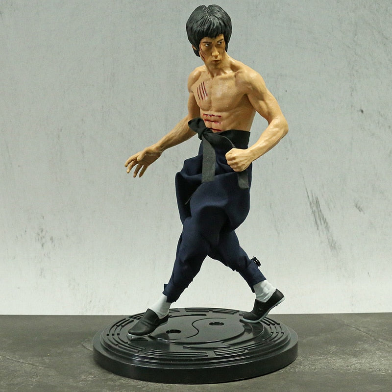 Bruce Lee Jeet Kune Do 1/6 Collectible Figure Model Toy Three-headed