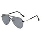 BELFAST |  Flat Single Lens Aviator Fashion Sunglasses