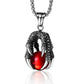 Classic Domineering Dragon Claw Stainless Steel Necklace For Men Punk