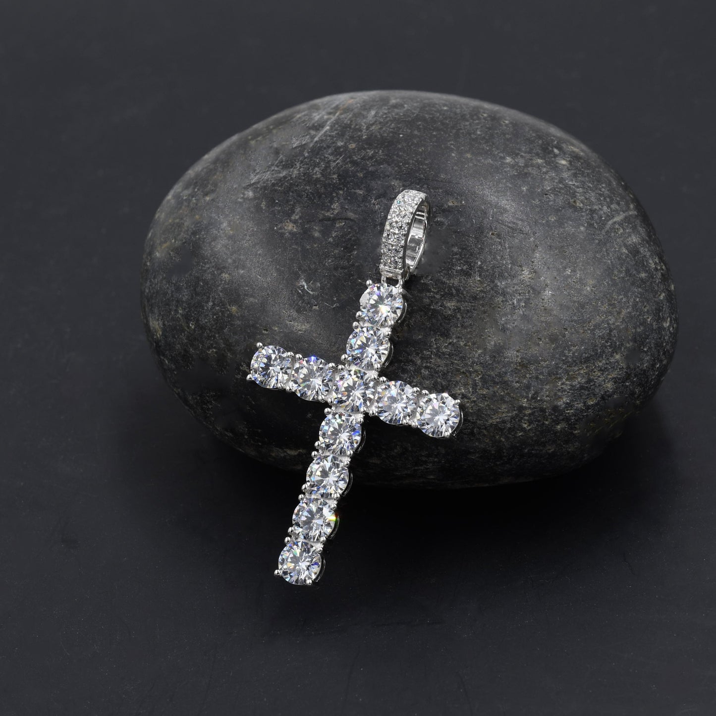 3MM TENNIS CHAIN AAA CZ  925 SILVER by SPARKLE