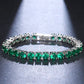5MM Emerald Green TENNIS BRACELET by TRENDY