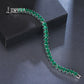 5MM Emerald Green TENNIS BRACELET by TRENDY