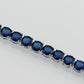 5MM TENNIS BRACELET AAA  Ocean Blue (Multiple Colors) CZ 925 SILVER