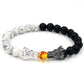 Fashion Volcanic Stone Dragon Bracelet