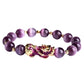 Feng Shui Obsidian Bead Bracelets Wealth Pixiu Bracelet Bring Lucky