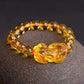 Feng Shui Obsidian Stone Beads Bracelet Men Women Unisex Wristband