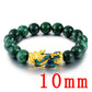 Feng Shui Obsidian Stone Beads Bracelet Men Women Unisex Wristband