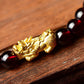Feng Shui Obsidian Stone Beads Brave Troops Bracelet Men Women Unisex