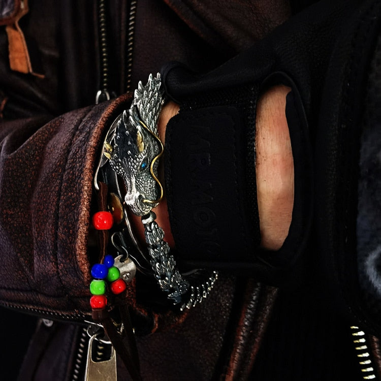 Hx Handmade Three-dimensional Bracelet Men's Trendy Personality