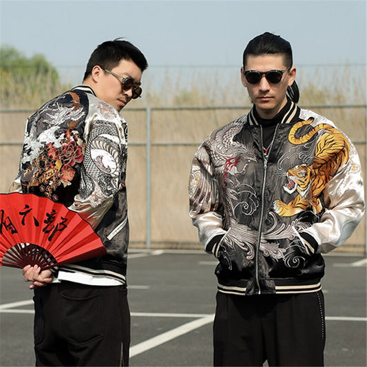 High Quality Yokosuka Reversible Phoenix Dragon Tiger Peony Sakura