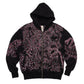 High Street Pink Gold Dragon Embroidery Heavy Work Hooded Cardigan