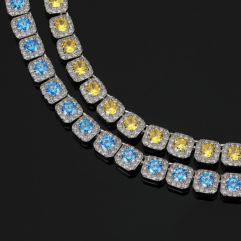 10MM PAVED TENNIS CHAIN AAA CZ