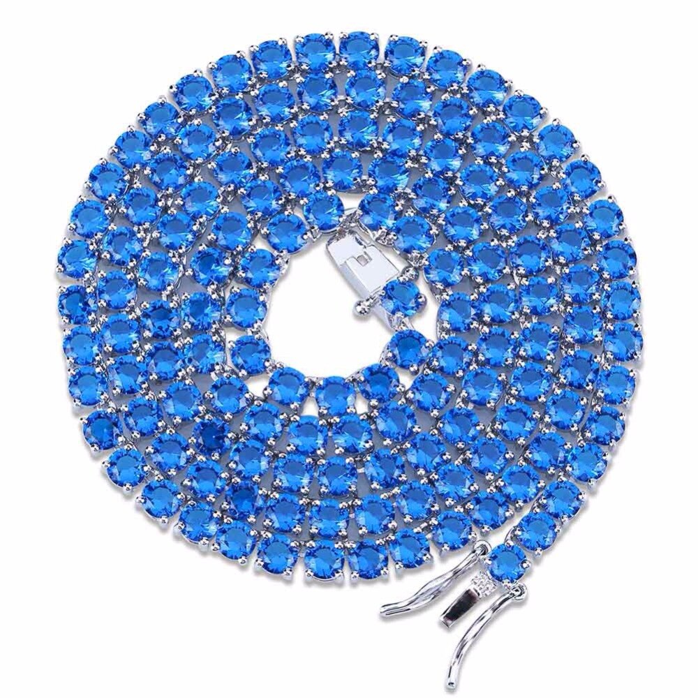 4MM TENNIS CHAIN copper  A CZ