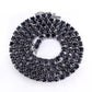 6MM TENNIS CHAIN Black Stones CZ