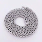6MM TENNIS CHAIN Black Stones CZ