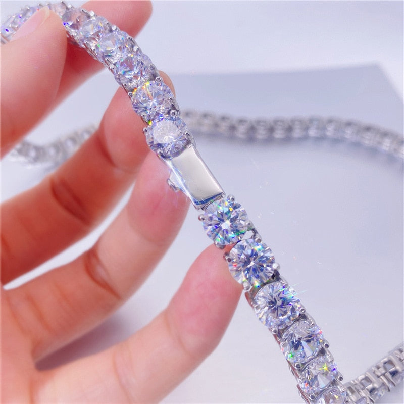 8MM TENNIS CHAIN AAA CZ the EMPEROR