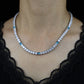 5MM TENNIS CHAIN Two Tone AAA CZ by FIRSTSIGHT