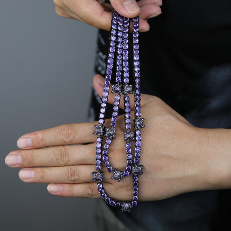 5MM LITTLE DEVIL TENNIS CHAIN by SWAYED