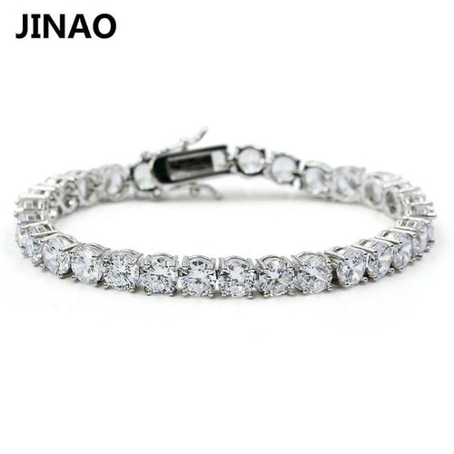 6MM TENNIS BRACELET AAA CZ by JINAO