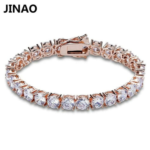 6MM TENNIS BRACELET AAA CZ by JINAO